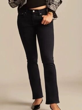 Lucky Brand Sofia Boot Jeans Size 8/29 Black Wash